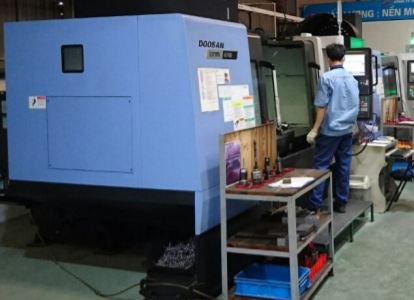 Khu vực gia công CNC (ảnh minh họa)